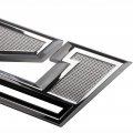 2pack 2019-2023 Oem Z71 Emblems Side Fender Decals Badges Compatible With Silverado Genuine Parts 84632695 Chrome Black