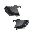 Fog Light Covers For Porsche Macan 2015 2016 2017 Front Driver And Passenger Side Pair Black Textured Finish Replacement 