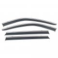 Vesul Clip On Wind Deflector Polycarbonate Rain Guard Compatible With Hyundai Palisade 2020 2021 2022 2023 Window Visor Shield