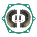 Brake Shoes With Springs And Gasket For John Deere Compact Utility Tractors 650 670 Ch15066 Ch20140 Ch15065 M803176 