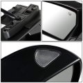 Ni1320191 Powered And Heated Driver Left Side View Door Mirror For Nissan Quest Sl 2005 To 2007 Black Paintable Finish With