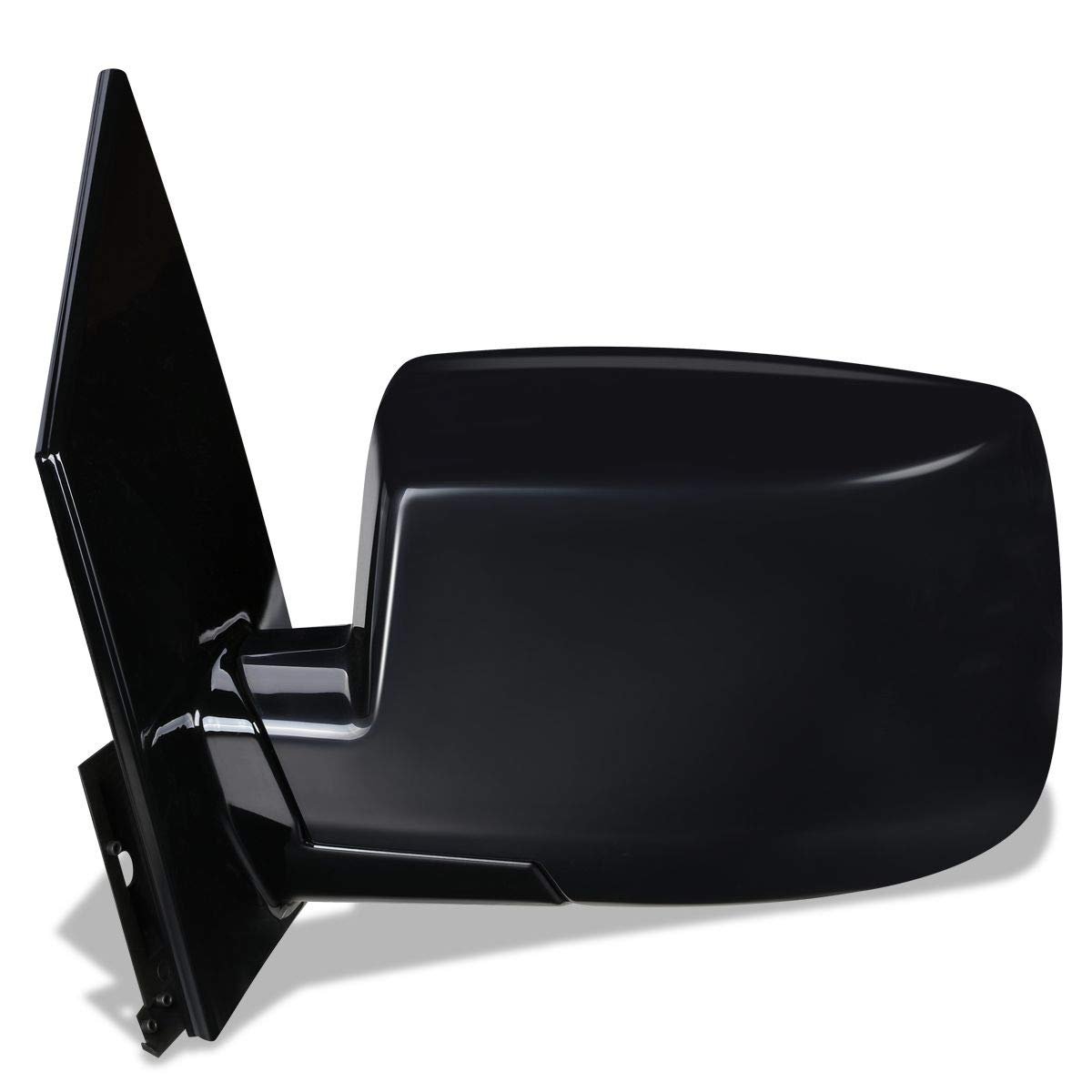 Ni1320191 Powered And Heated Driver Left Side View Door Mirror For Nissan Quest Sl 2005 To 2007 Black Paintable Finish With