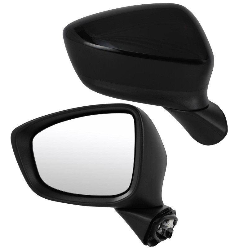 Driver Side Mirror Glass For 2013 2014 Mazda Cx-5 With Power Lamp Heat Exterior