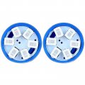 Ocpty Instrument Panel Lights 192 193 259 280 285 447 T10-6-3020-smd-blue 5pcs