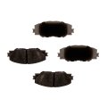 Front Disc Brake Pads For Scion Tc 2011 2012 2013 2014 2015 2016 Ceramic Friction Material 0 225 In Outer Pad Thickness Part 