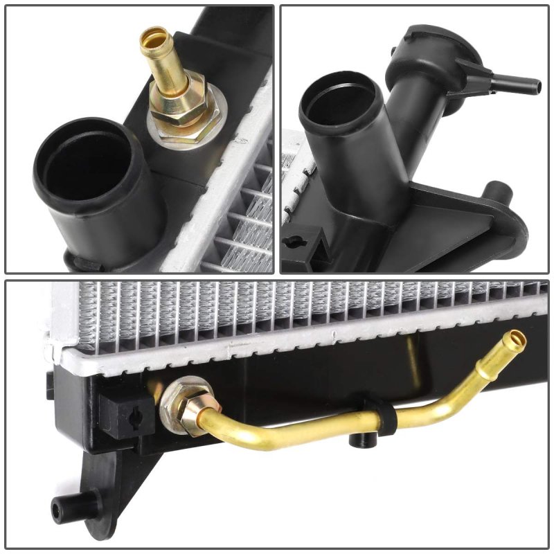 Dna Motoring Oem-ra-13382 Oe Style Aluminum Core Cooling Radiator For 10- Santa Fe 19 Xl 11-15 Sorento 26-3 W -7 H X 5 8 D 1-3