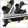 Dna Motoring Oem-ra-13382 Oe Style Aluminum Core Cooling Radiator For 10- Santa Fe 19 Xl 11-15 Sorento 26-3 W -7 H X 5 8 D 1-3
