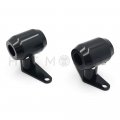 Httmt Had030- Compatible With Black Springer 8 Over Fender Tabs Front Set Big Mounts H-d Chopper Xl