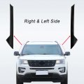 Carmocar A-pillar Front Molding Windshield Outer Trim Replacement For 2011-2019 Ford Explorer 4 Door Utility Left Right