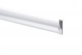 Stas Paper Rail For Pictures And Memos White Aluminum 19 7 In Kn100 Model With Installation Kit 