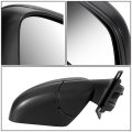 Sm1321100 Factory Style Passenger Right Side Mirror Manual Folding Adjust Compatible With Smart Fortwo 16-17 Textured Black