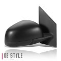 Sm1321100 Factory Style Passenger Right Side Mirror Manual Folding Adjust Compatible With Smart Fortwo 16-17 Textured Black