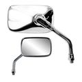 Ken Sean 941093 Chrome Mini Rectangle Right Hand Mirror