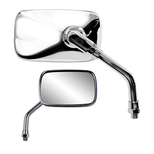 Ken Sean 941093 Chrome Mini Rectangle Right Hand Mirror