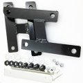Hongk- Moto 5 Forward Control Extensions Compatible With 1997-2007 Vt600c Shadow Vlx Black B01dq078ka