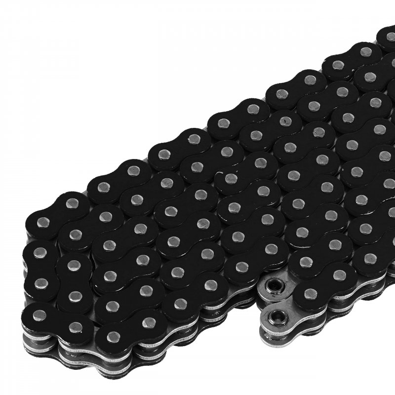 O Ring Drive Chain For Honda Atc200x 1983 1985 520 Pitch 120 Links Black With 2 Master