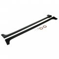 Hecasa Side Skirts Compatible With 2014-2019 Toyota Corolla 4-door Splitters Rocker Panel Body Kit Abs Plastic Unpainted Black