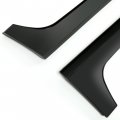 Hecasa Side Skirts Compatible With 2014-2019 Toyota Corolla 4-door Splitters Rocker Panel Body Kit Abs Plastic Unpainted Black