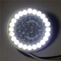Httmt- Us-tghd-tsl001 293002lens-sk- 2 Inch 1157 Bullet White Amber Led Turn Signal Inserts W Lens Cover Compatible With H-d