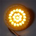 Httmt- Us-tghd-tsl001 293002lens-sk- 2 Inch 1157 Bullet White Amber Led Turn Signal Inserts W Lens Cover Compatible With H-d