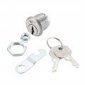 Uxcell Drawer Cabinet Cam Lock 5 8 Cylinder Length With No 1 Nut-on Fits Up To 3 Thickness Panel Keyed Different