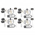 Liru Carb Rebuild Kitcarburetor Repair Kits 4 Sets For Honda Cb750a Hondamatic 1976-1978