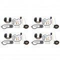 Liru Carb Rebuild Kitcarburetor Repair Kits 4 Sets For Honda Cb750a Hondamatic 1976-1978