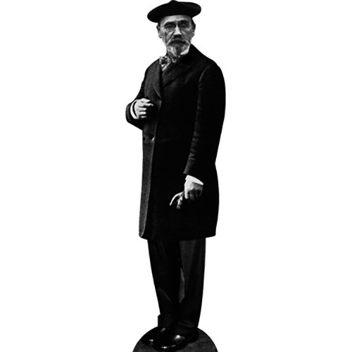 H79061 Emile Zola Cardboard Cutout Standup