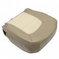 Kuafu Seat Cover Synthetic Leather Compatible With 2003-2006 Ford Expedition Eddie Bauer 4x4 2wd 4 6l 5 4l Perforateda Tan