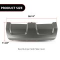Rear Bumper Skid Plate Cover For Land Rover Range Sport 2014 To 2017 Gray Lr045175