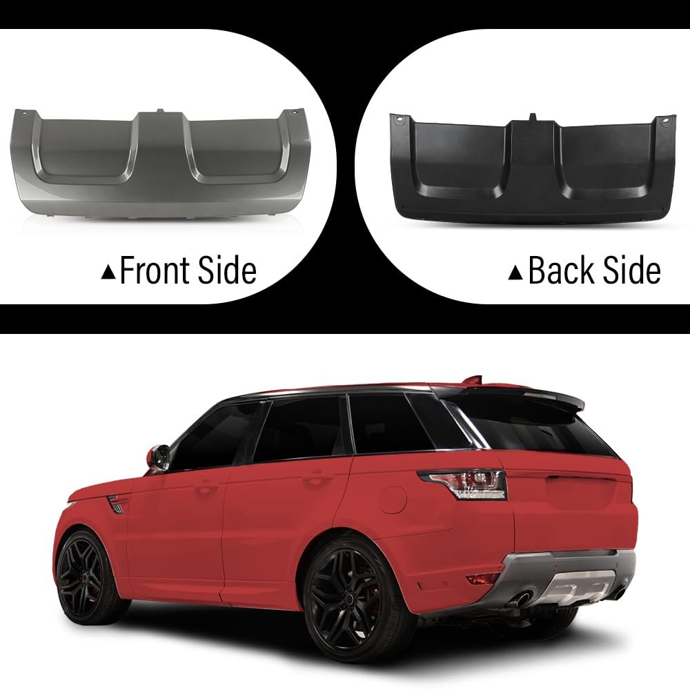 Rear Bumper Skid Plate Cover For Land Rover Range Sport 2014 To 2017 Gray Lr045175