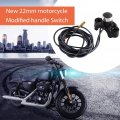Qiilu 7 8 22mm Motorcycle Kill Switch Universal Handlebar Engine Start Stop Button For Pit Bike Atv Quad Dirt