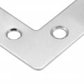 Uxcell Flat Plate L Shape 50mmx50mm Stainless Steel 304 Angle Corner Brace Repair Brackets Pack Of 5