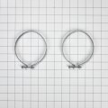 Whirlpoolrp Genuine Oem Vent Clamps For Dryers Set Of 2a Replaces 14214619 4396008 4396008r Ah1485887 Ea1485887 Ps1485887
