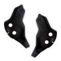 Front Fender Supports Pair For 2012 2017 Hyundai Accent Sedan Driver And Passenger Side Black Steel Replaces Hy1244101 