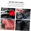Supvox 9 Pairs Battery Terminal Auto Studs Caps Stud Cover Cable Covers Post Lug Wiring Cap Car Rubber