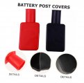Supvox 9 Pairs Battery Terminal Auto Studs Caps Stud Cover Cable Covers Post Lug Wiring Cap Car Rubber