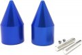 Smt- Blue Spike Bar End For Suzuki Gsxr600 700 96-13 Gsxr1000 01-13 Gsx1300r 99-12 B076y56mdm 