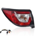 G-plus Rear Left Tail Light Assembly W Bulbs Compatible With Chevy Traverse 2013 2014 2015 2016 2017 Outer Brake Lamp Luces 