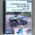 I5motorcycle Service Repair Manual Compatible With Honda Trx250 Trx 250 Recon 2005-2024