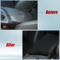 Xiter Car Armrest Cover Saver 1 Pc Center Console Leather Pad Fit For Dodge Challenger 2015-2023 Central Box Protector Interior