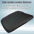Xiter Car Armrest Cover Saver 1 Pc Center Console Leather Pad Fit For Dodge Challenger 2015-2023 Central Box Protector Interior