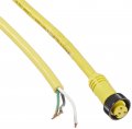 Brad Harrison 1300060217 Mini-change A-size Single Ended Female To Pigtail Cordset 