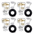 Cicitree 4sets Carburetor Carb Diaphragm Float Repair Rebuild Kits Compatible For Honda Vf700f Vf700c Vf750c Vf750f Vf750s