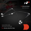 A-premium Power Window Regulator Without Motor Compatible With Volkswagen Beetle 1998-2010 Front Driver And Passenger Side 2-pc