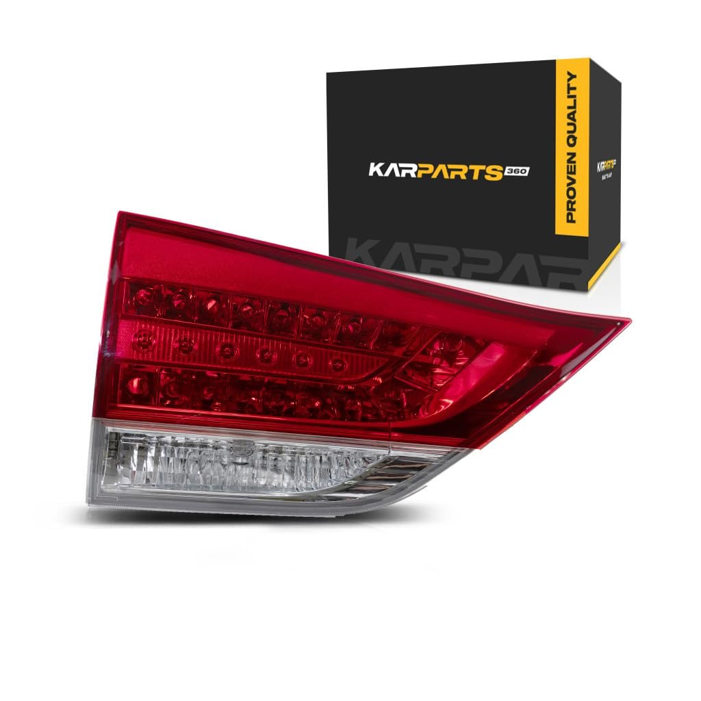Toyota Sienna Rear Inner Tail Light Driver Side 2011 2012 2013 2014 Includes Bulbs Capa Certified Fits To2802110 And 81590