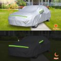 Waterproof Car Covers Replace For 2004-2023 Toyota Corolla Sedan 6 Layers All Weather Custom-fit Cover With Zipper Door