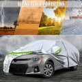 Waterproof Car Covers Replace For 2004-2023 Toyota Corolla Sedan 6 Layers All Weather Custom-fit Cover With Zipper Door