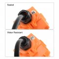 Uxcell M20 Cable Gland 2 Holes Waterproof Ip68 Nylon Joint Adjustable Locknut For 3 3-5 1mm Dia Wire