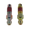 Brake Bleeder Screws Ford Probe 1995 1996 1997 2 Pieces Steel Brass Hex Head Replacement For 233 691 And 820 33 691a 